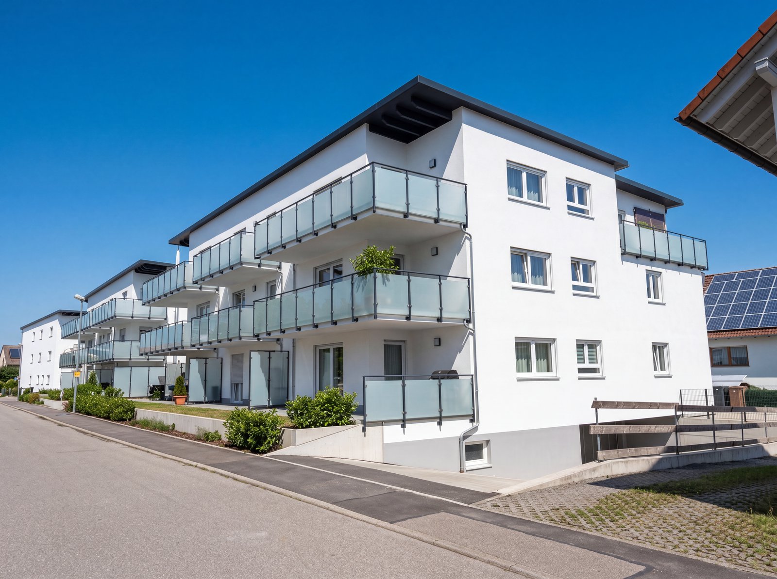Außenansicht des Objekts
