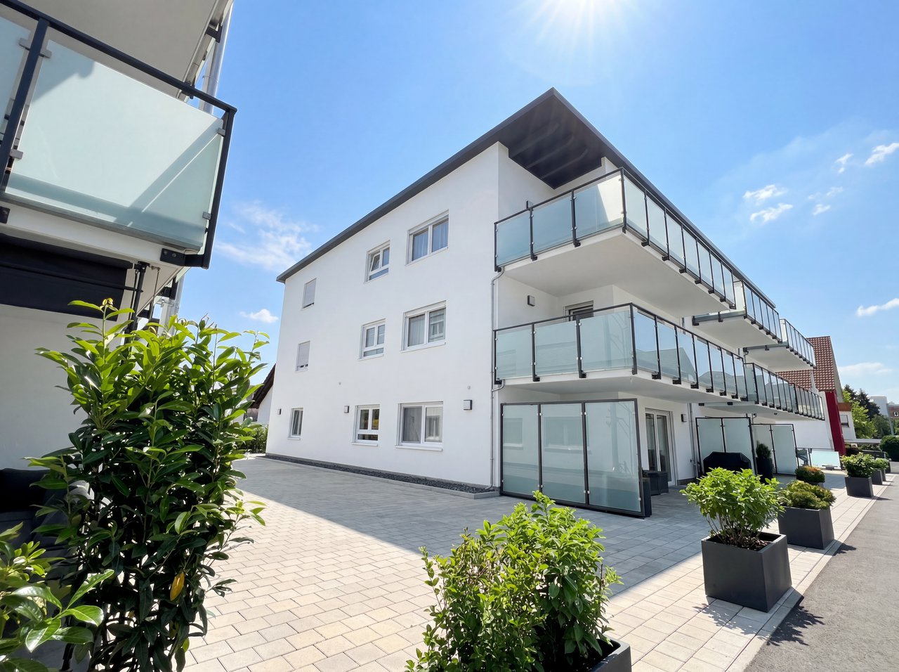 Modernes Mehrfamilienhaus in der Region Rottweil